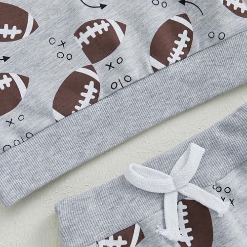 Baby Boys Football Print Set