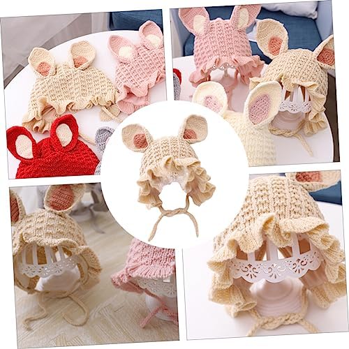 Cozy Baby Cap withEars in Beige