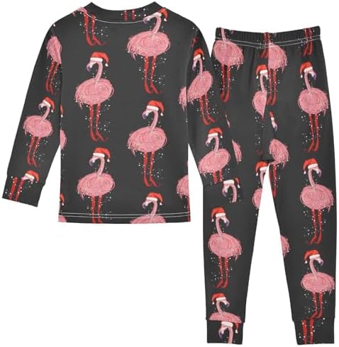 Luxurious Soft Cotton Pajama Set for Girls 18M-8Y Lightweight Cute Sleepwear
