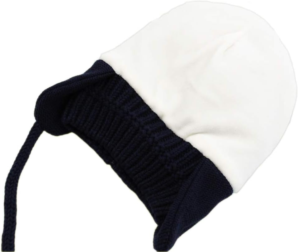 Exemaba Baby Fleted Beanie with Earflaps