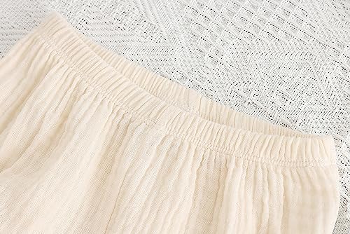 3-Pack Cotton Linen Baby Shorts Light breathable for Summer