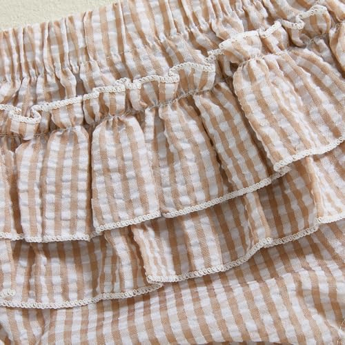 Cotton Plaid Bloomers for Babies