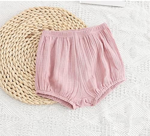 EISHOW Child 3-Piece Cotton Linen Bloomers DiaperCover Underwear