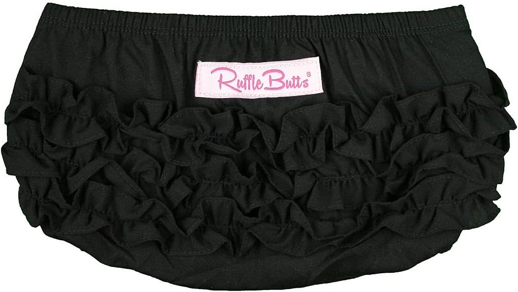 RuffleButts Baby Girls Ruffled Woven Bloomer