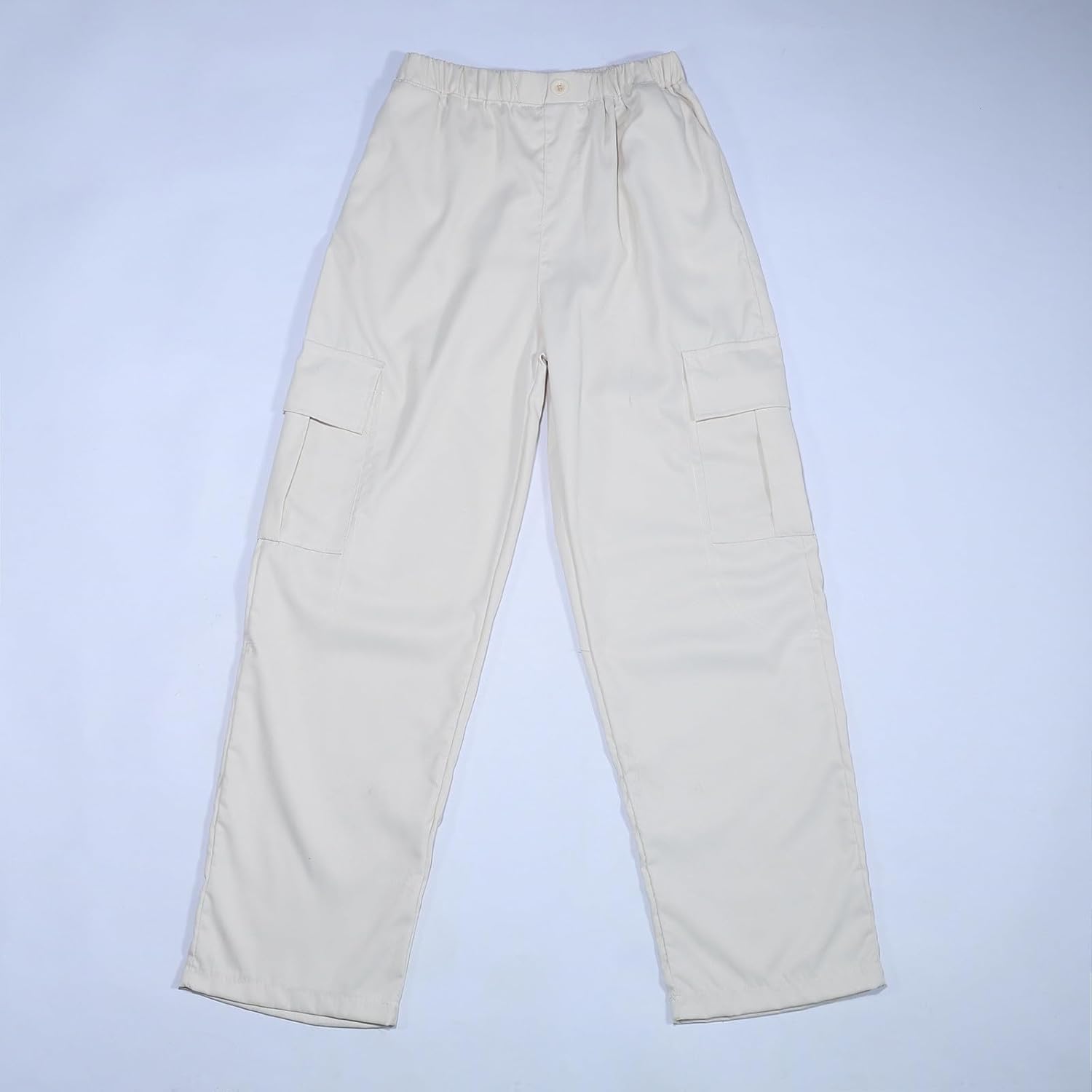 Girls Cargo Jogger Pants High Waist Streetwear