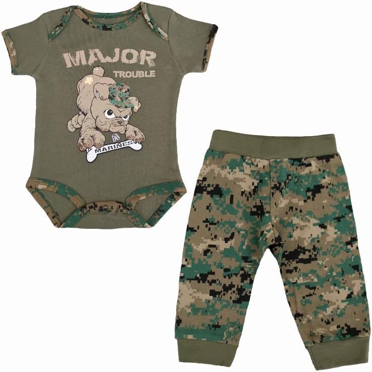 Marine Kids Marine 2 Pc Major Trouble Set