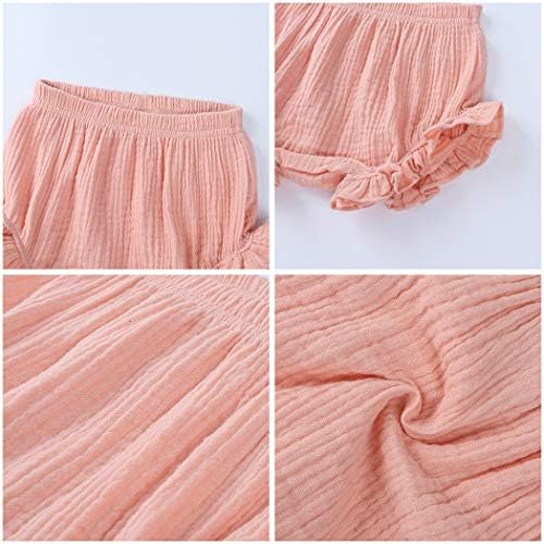 MYGBCPJSPerfect 3-Pack Toddler Cotton Linen Blend Bloomer Shorts