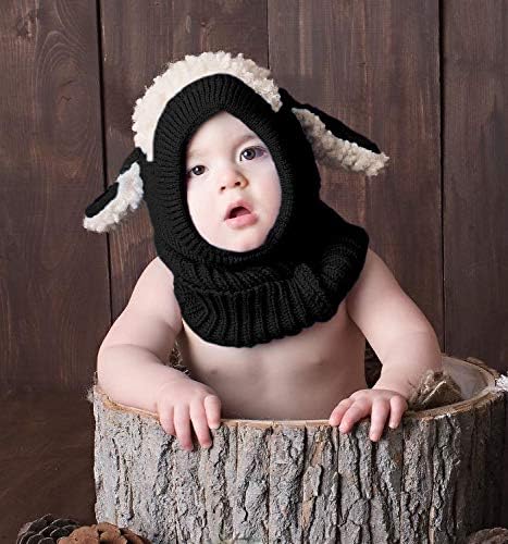 Adorable Cute Baby Boy-Girl Pet Pupils Entangled Knit Cap