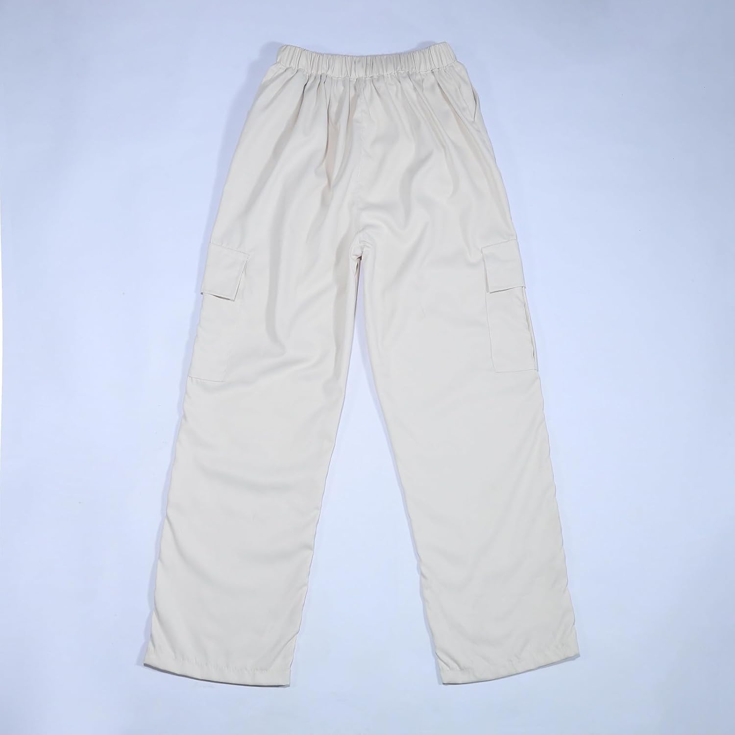 Girls Cargo Jogger Pants High Waist Streetwear