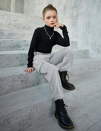 Arshiner Girls Joggers - Soft Breathable Perfect Fit