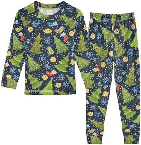 WIFIU Pajama Sets - 2-Piece Long Sleeve Top Pants