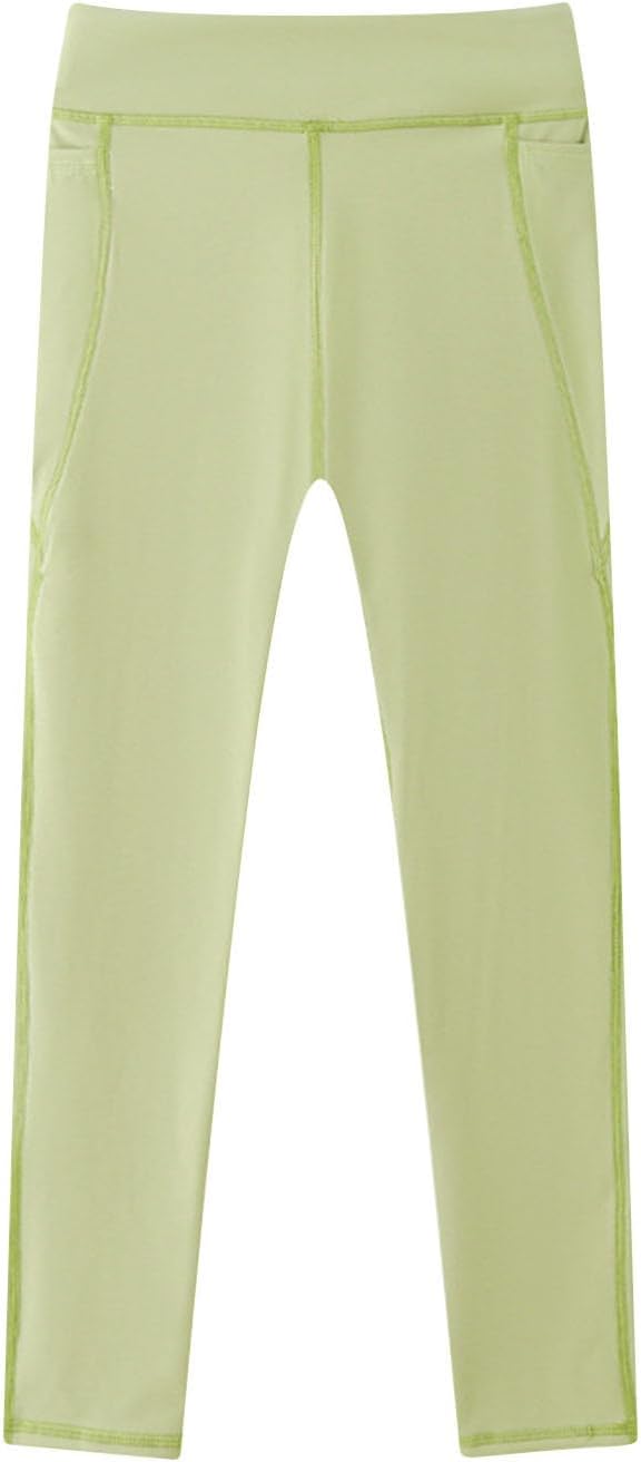 Quick-Dry Gymnastics Leggings Girls Performance Training Pants