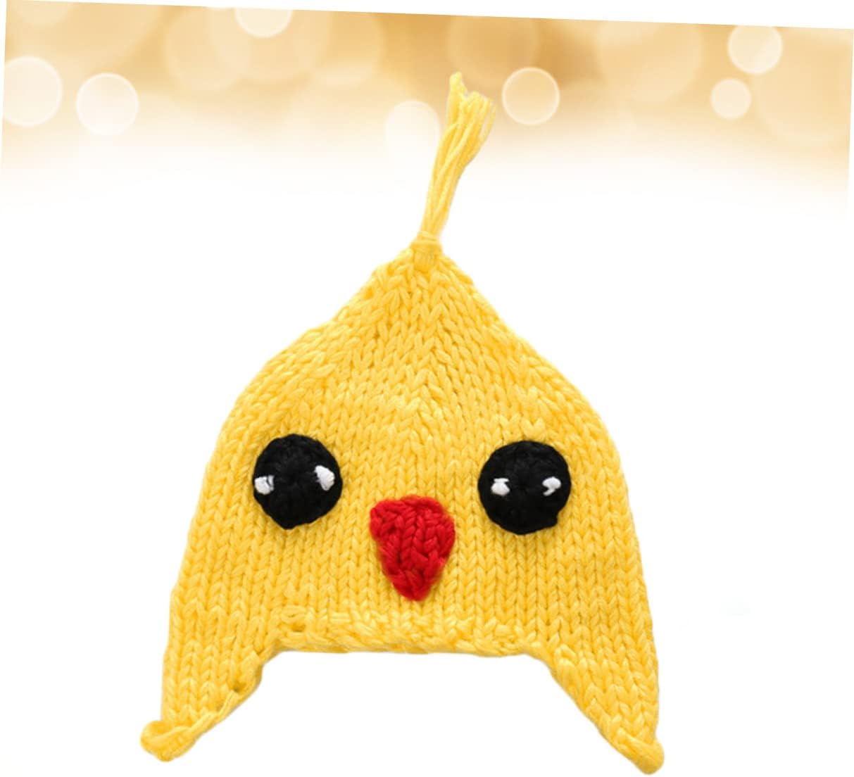 Handmade Baby Hat - Chicken Shape Knitted Cap for Winter