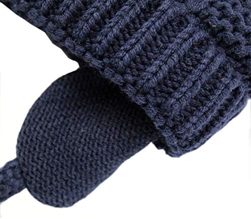 Exemaba Baby Fleted Beanie with Earflaps