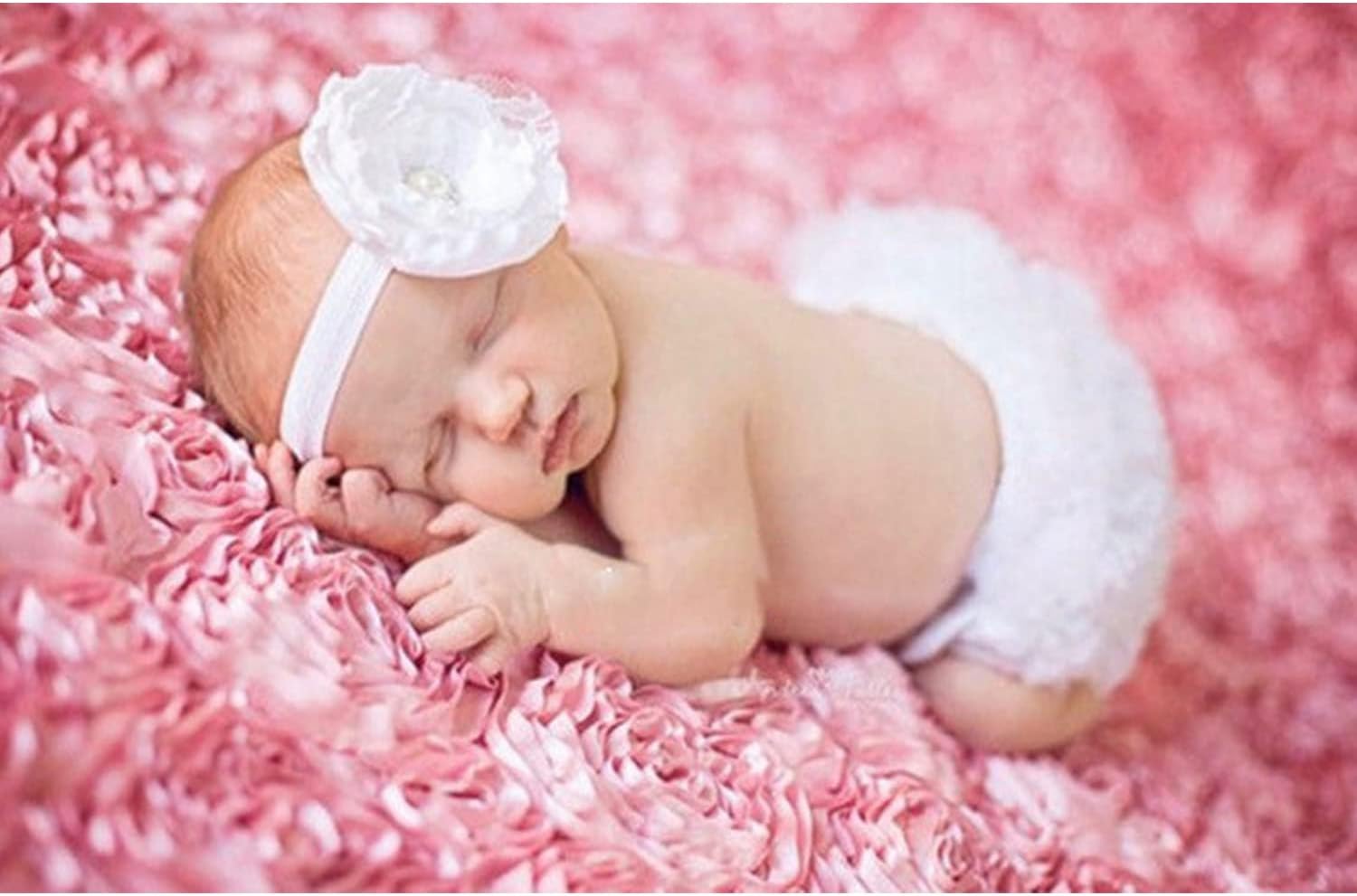 Adorable Newborn Diapers Ruffle Bloomers for Girls
