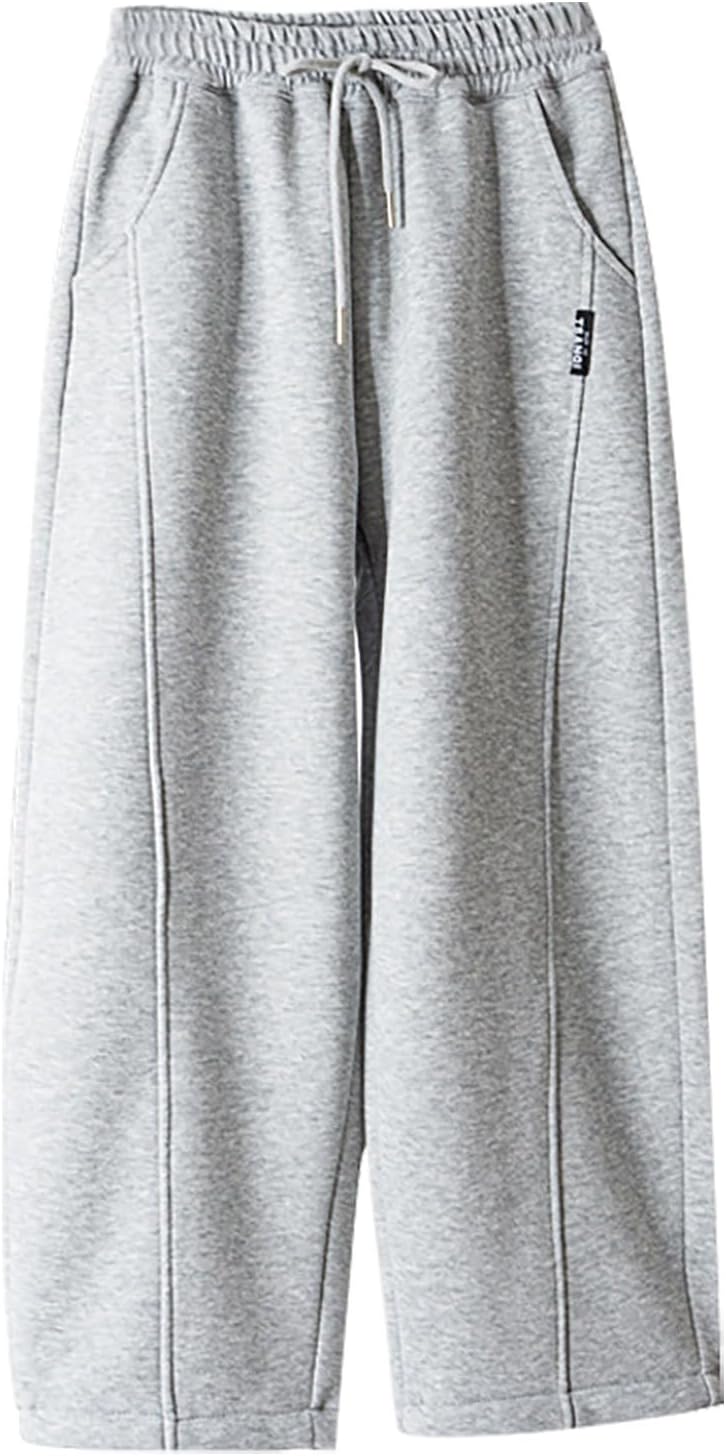 Thermal Furry Fleece wide-leg joggers for boys and girls 8-15