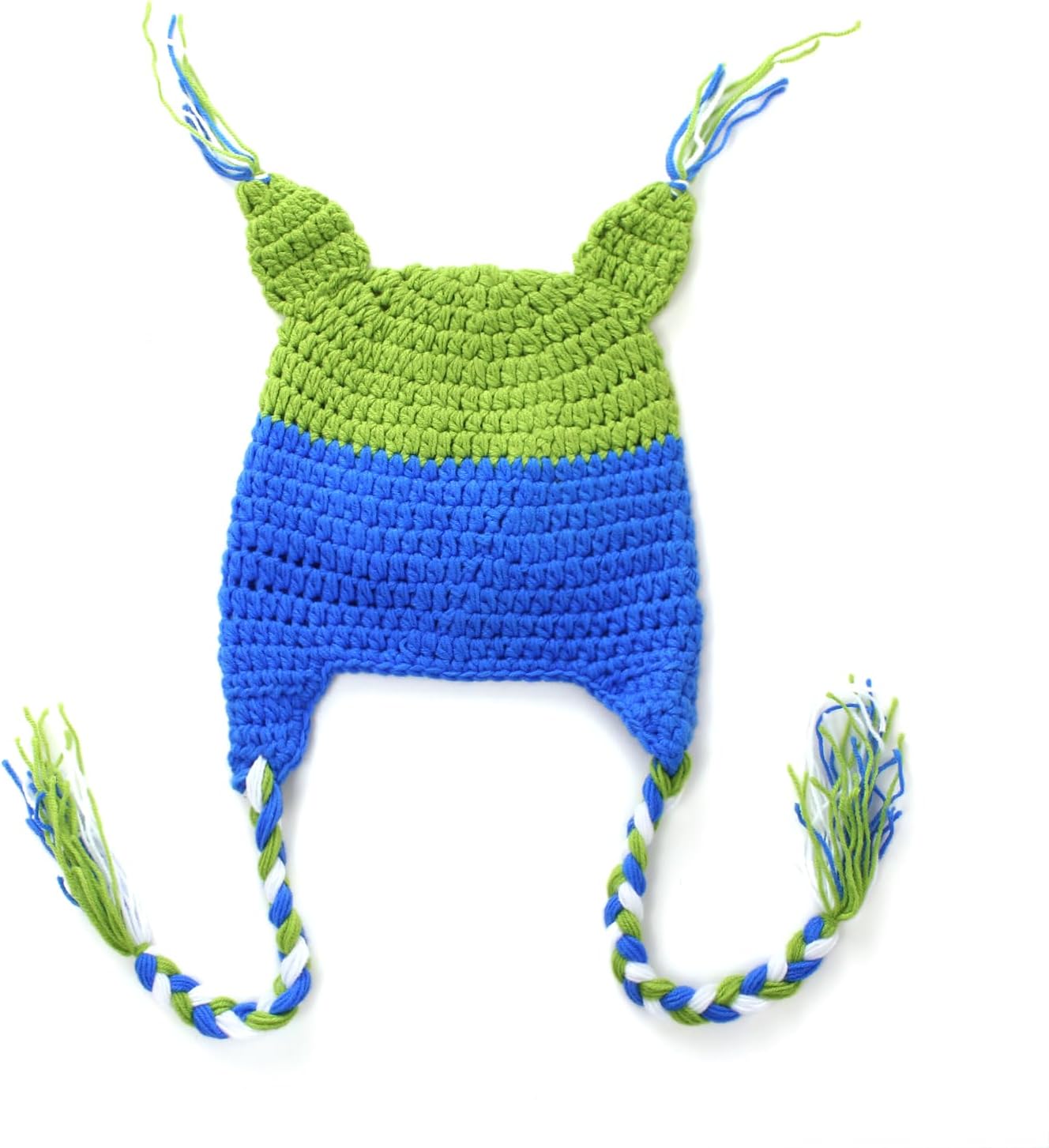 Crocheted Owl Baby Hat - Winter Photography Prop