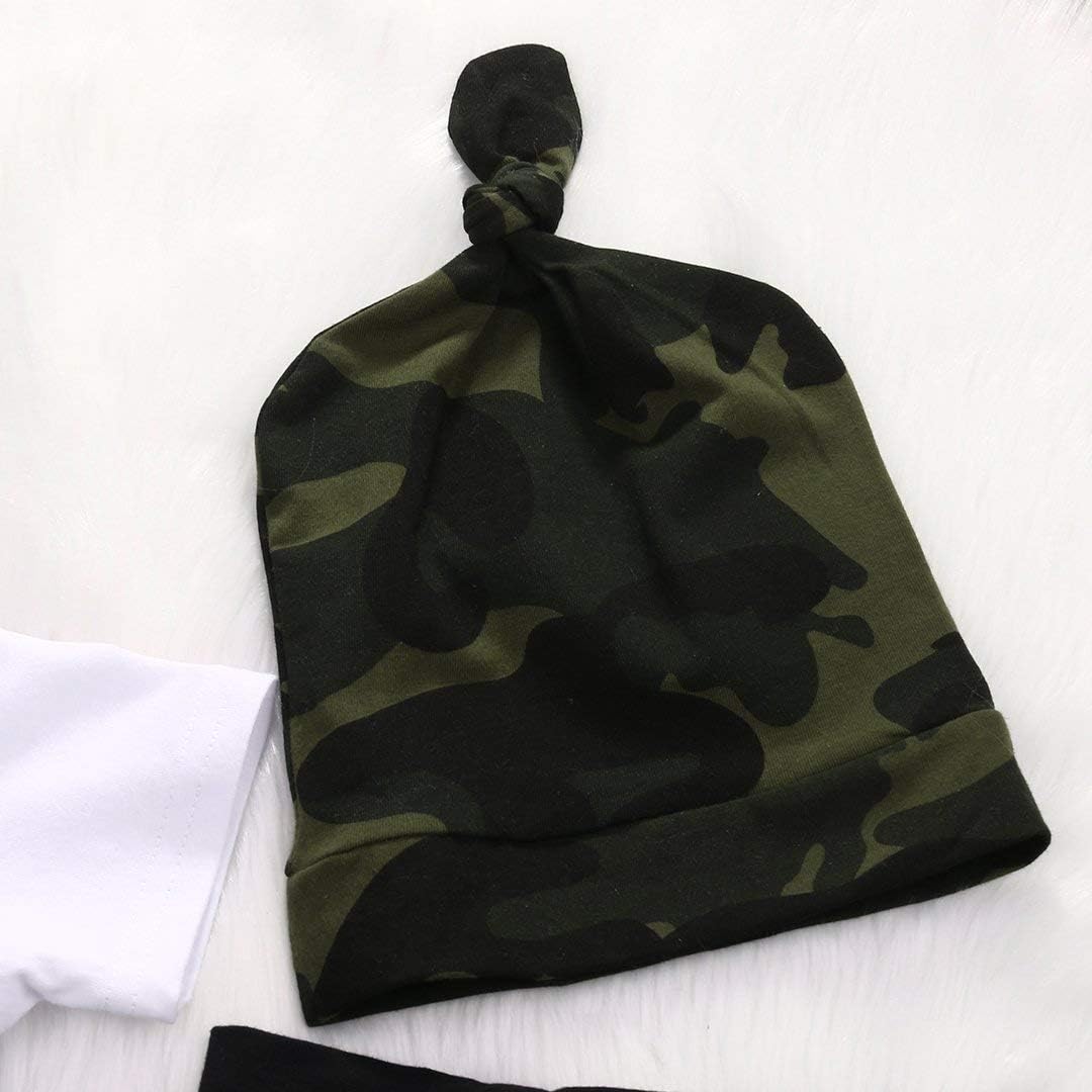 Einhill 3-in-1 Romper Set for Newborn Boys camouflage
