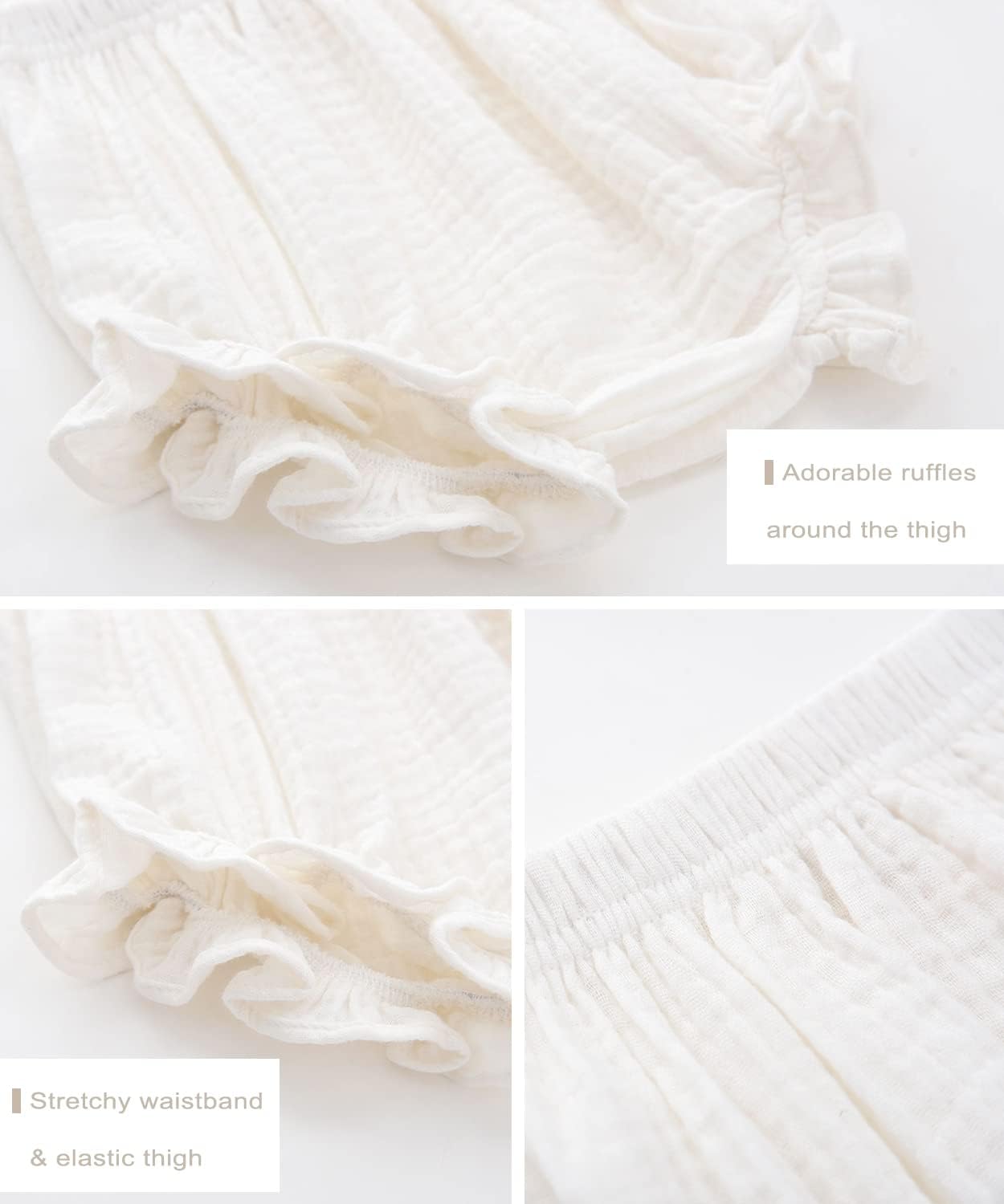 Enfants Chris Baby Bloomers Diaper Cover for Girls
