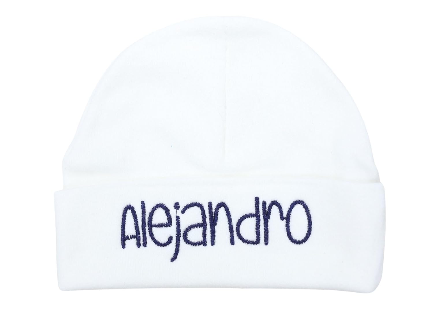 Personalized Baby Boy Beanie Hat Royal embroidery