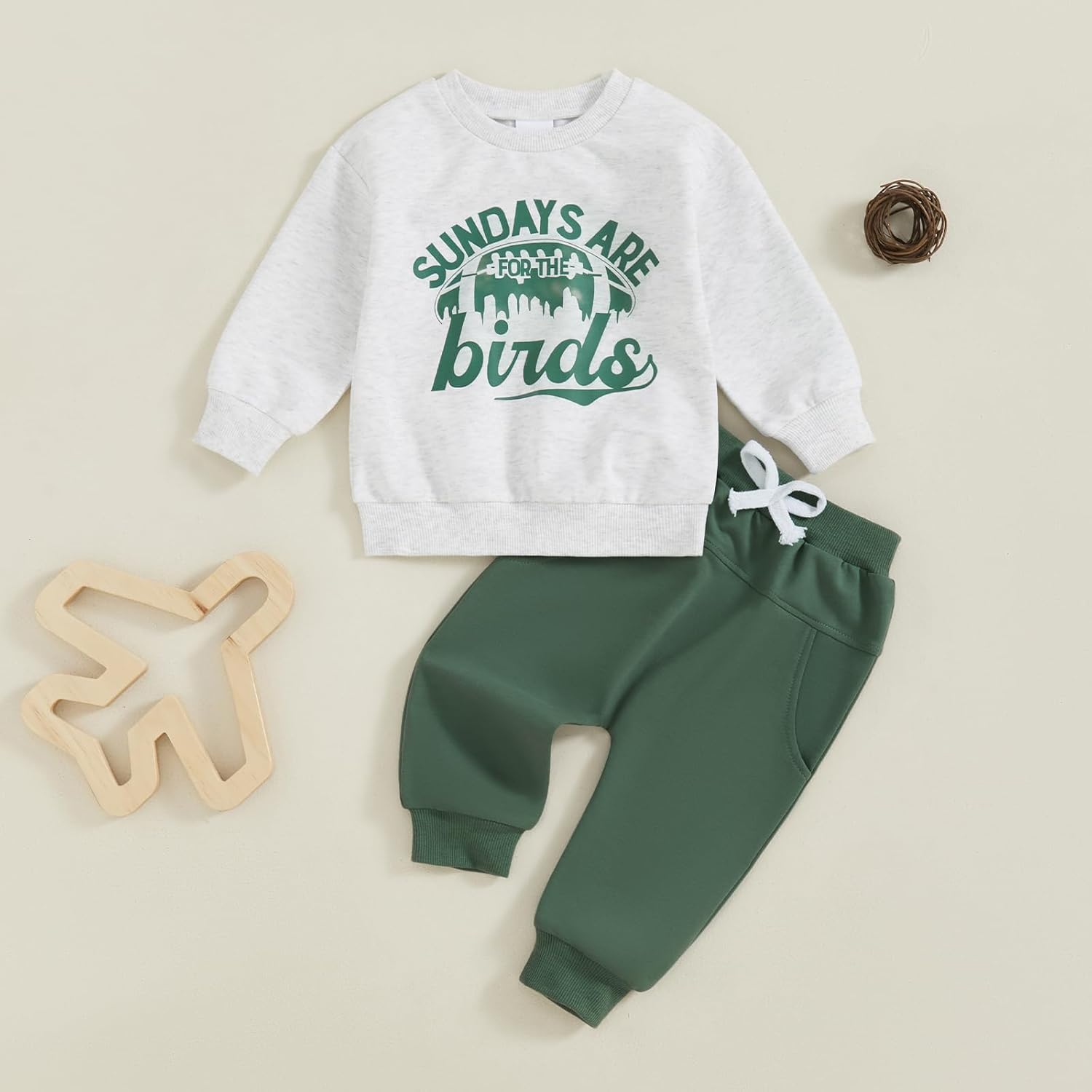 DSOKUHIB Toddler Boys football set