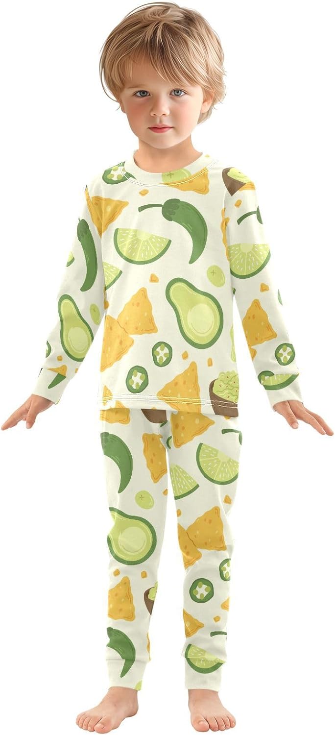 Comfortable Long Sleeve Pajama Set for Kids