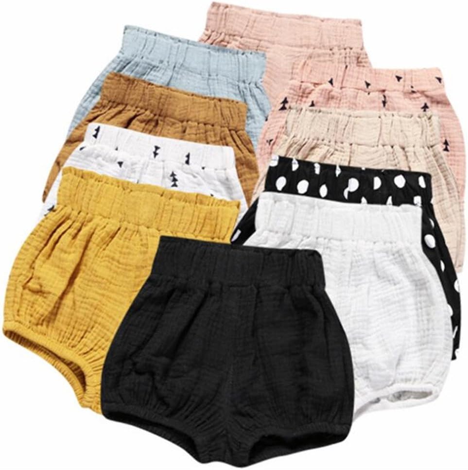 LOOLY Unisex Baby Bloomer Shorts for Girls and Boys