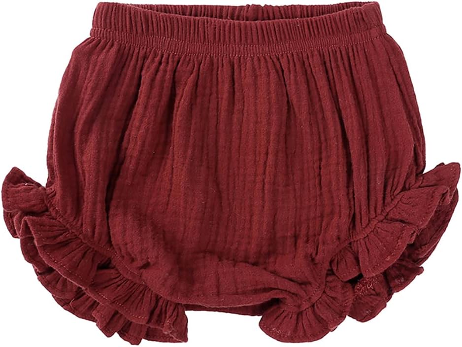 Perfect 3-Pack Cotton Linen Bloomer Shorts for Infants and Toddlers