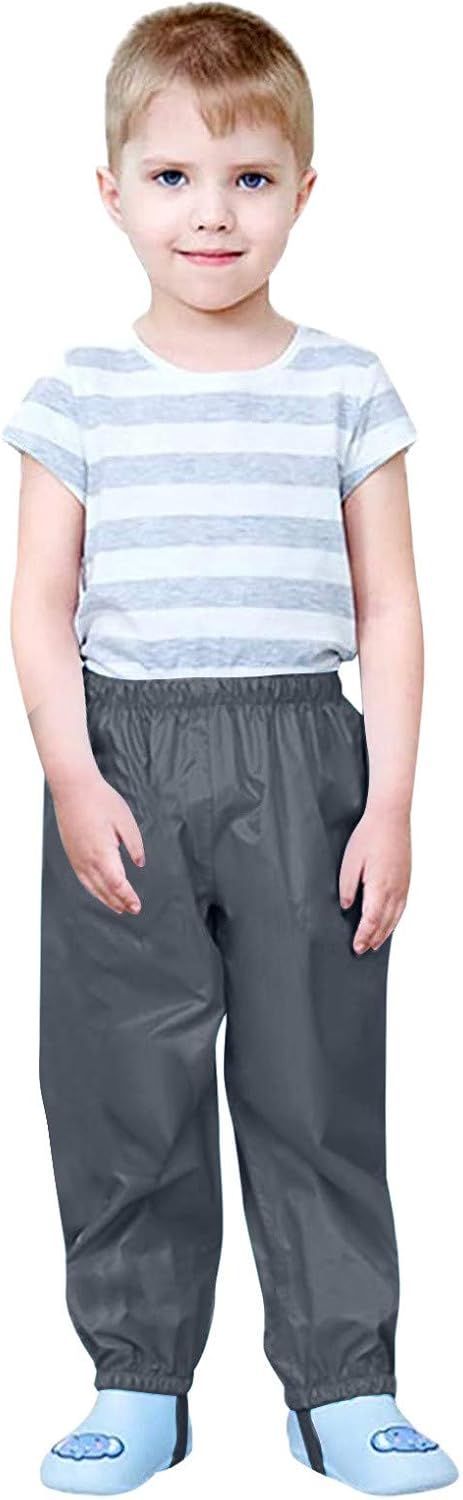 Waterproof Rain Trousers for Kids Toddler 2T 3T 4T