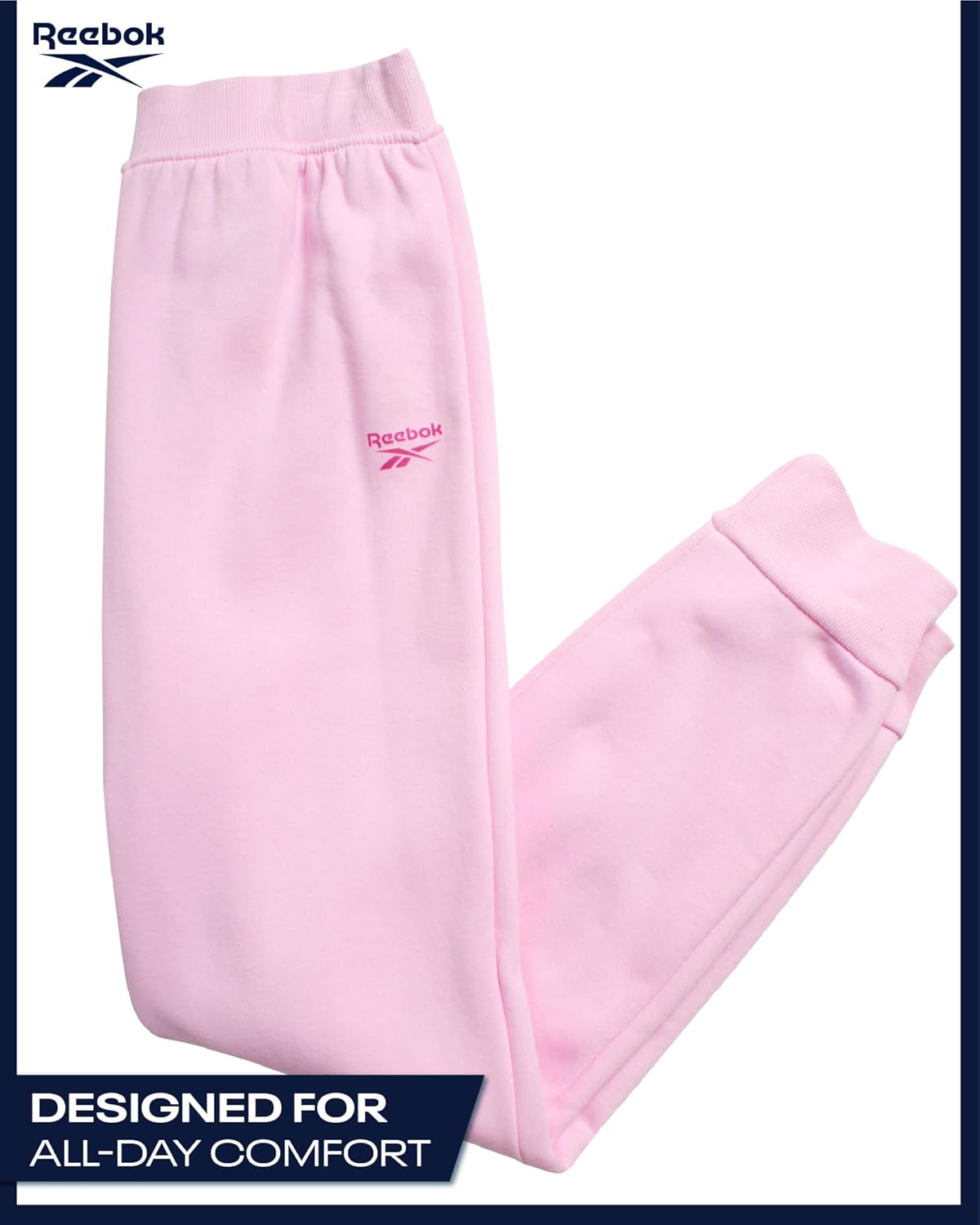 Reebok Girls Jogger Set 2 Piece Hoodie and Sweatpants