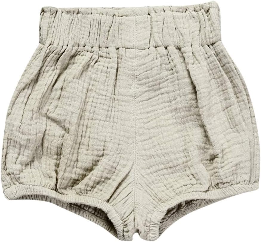 Perfect Fit Baby Girls Ruffle Diaper Cover Soft Cotton Linen Bloomers toddler wellbeing