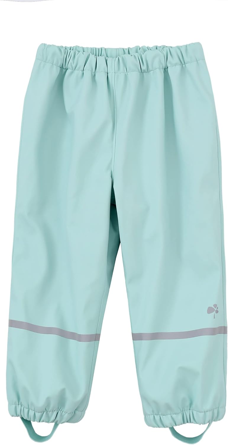 Stain-Resistant Reflective Rainpants for Kids