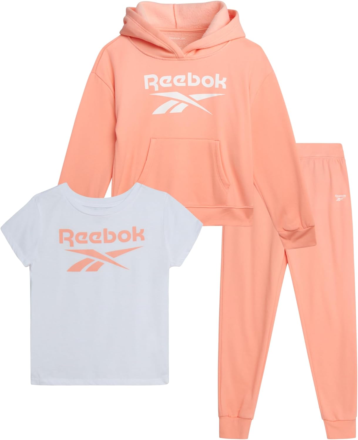 Reebok Girls 3-Piece Activewear Set - 4-12
