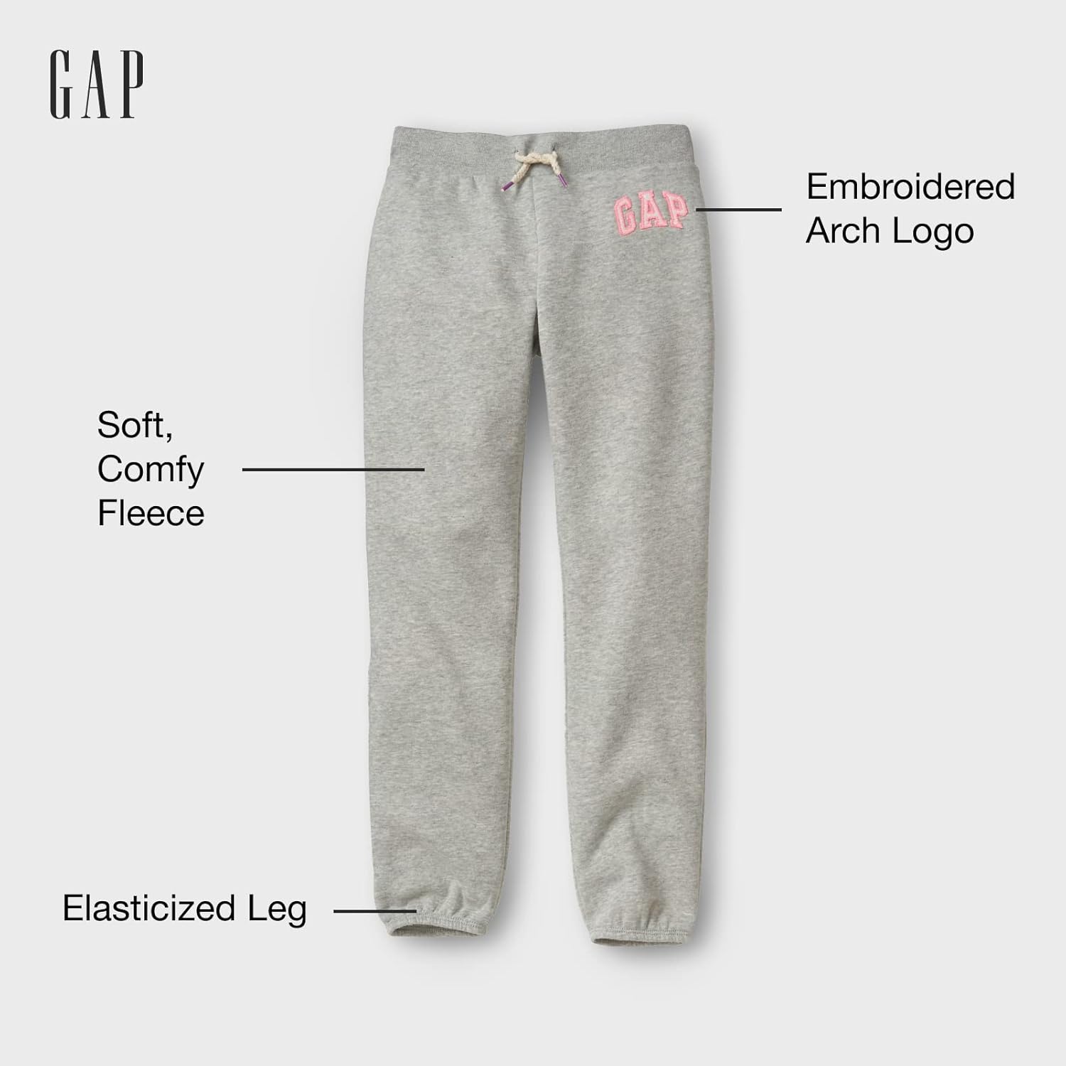 Flattering Fleece Joggers for Girls