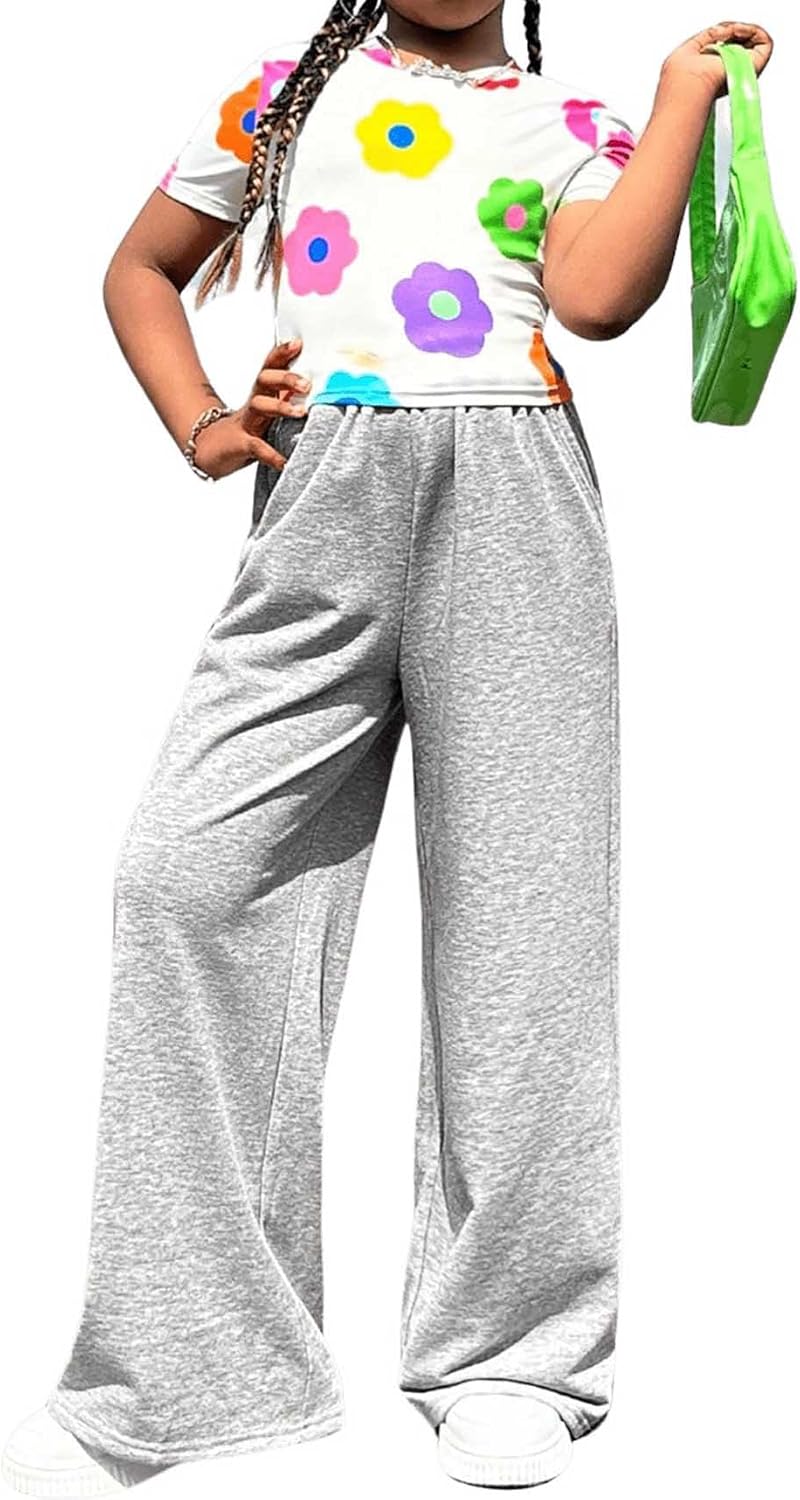 Floerns Elastic waist active sweatpants