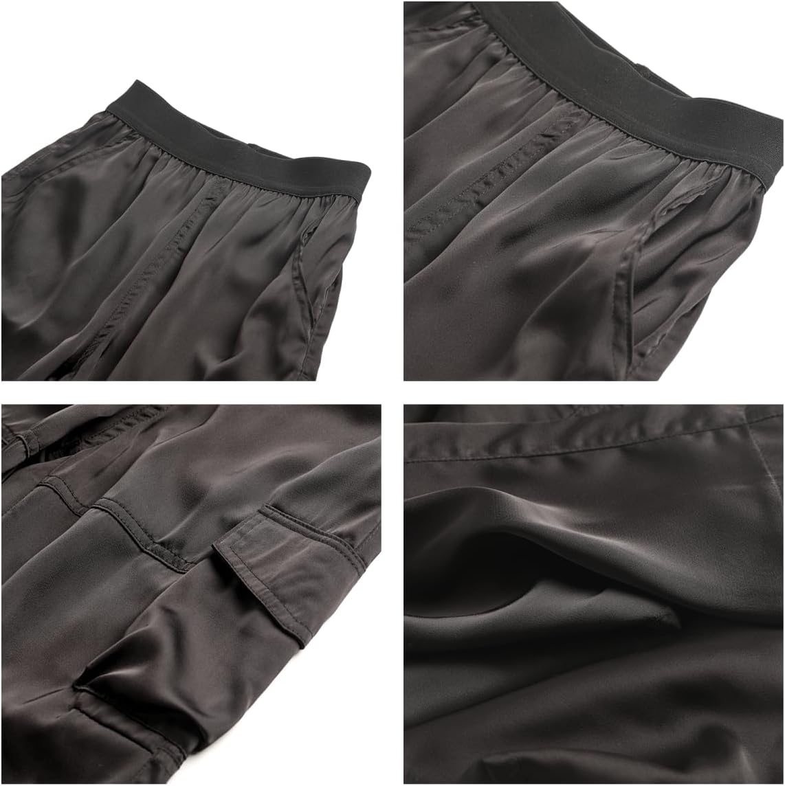 Trendy Silky Jogger Pants for Girls Kids