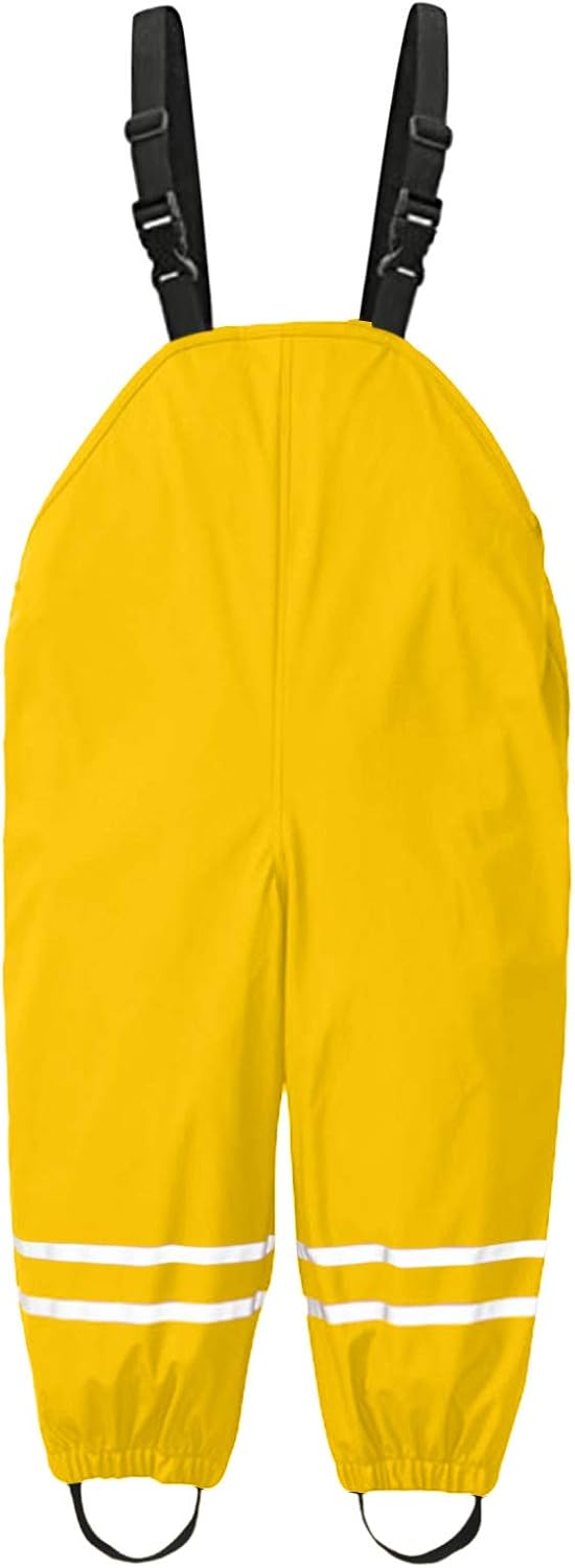 Kids Rain Pants Lightweight Waterproo and Reflective