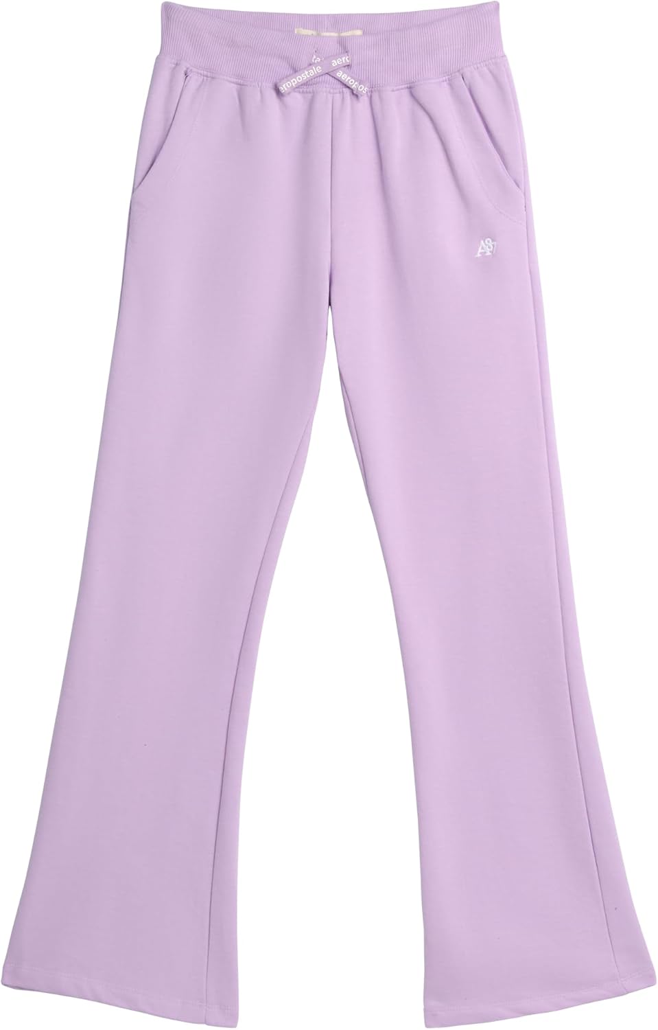 AEROPOSTALE Girls Fleece Wide-Leg Jogger Pants for Performance