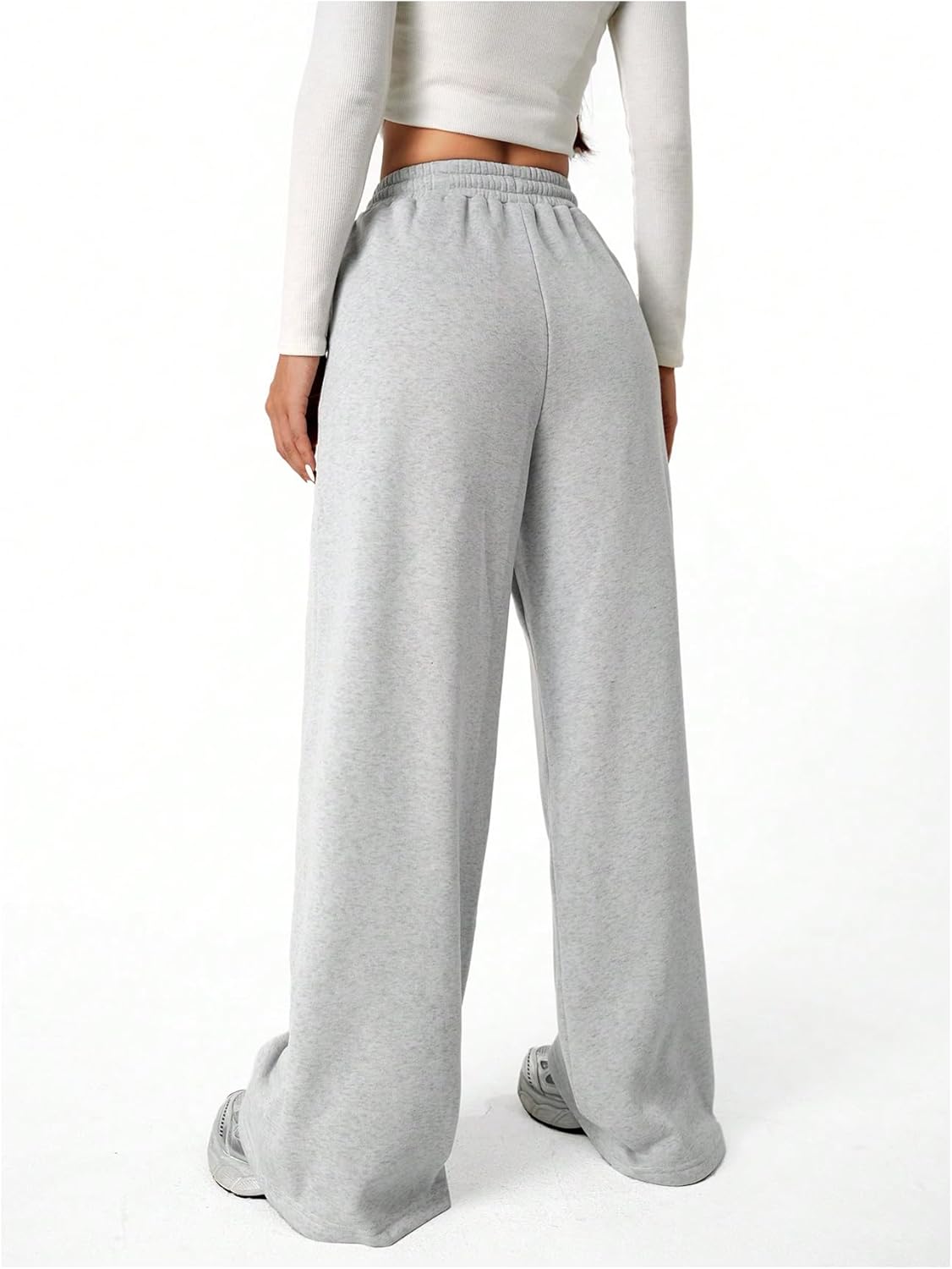 Verdusa Girls Bowknot Baggy Sweatpants