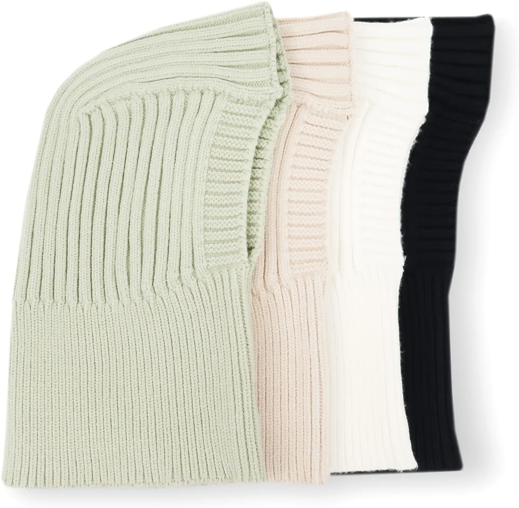 Jellytree Toddler Baby Knit Balaclava Hat Soft Warm Blanket Cover