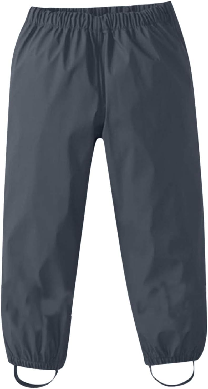 Waterproof Rain Trousers for Kids Toddler 2T 3T 4T