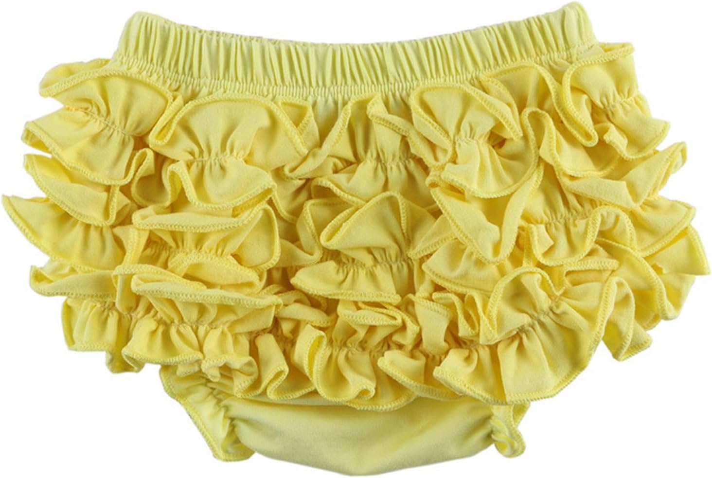 Easygou Ruffle Bloomers Soft Cotton Shorts for Toddlers 0-24 Months