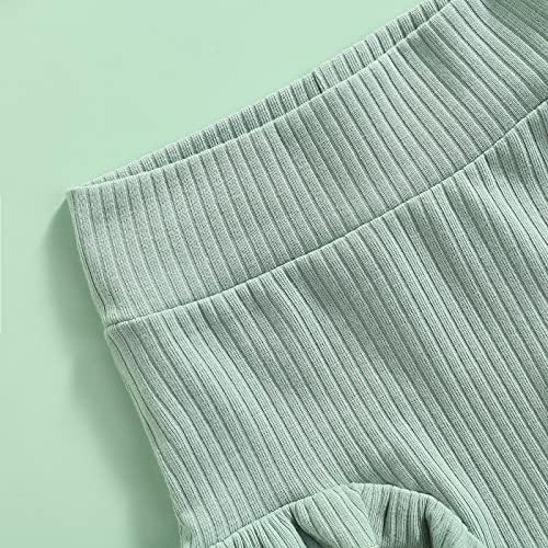 Uobettsly Newborn Boy Girl Ruffle Bloomers Set
