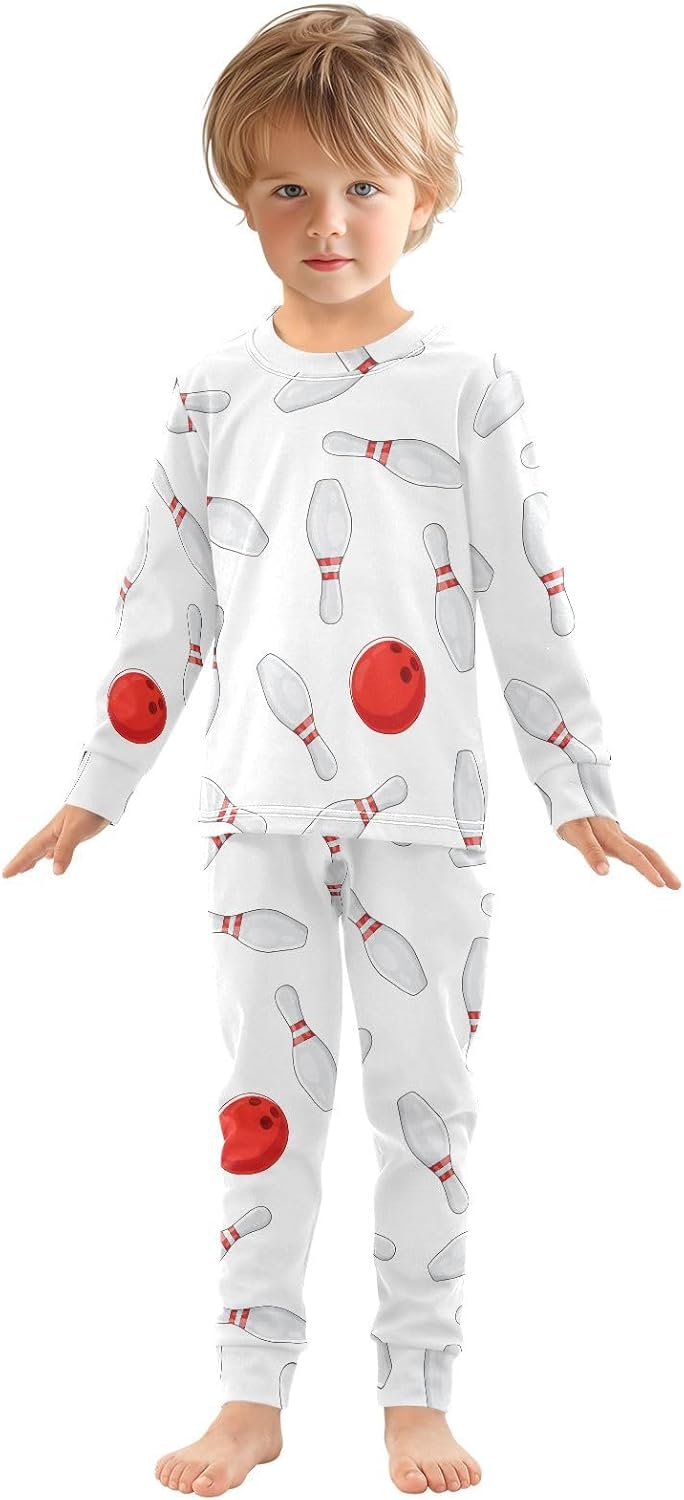 Soft Cotton Pajama Sets Long Sleeve Sleepwear for Girls