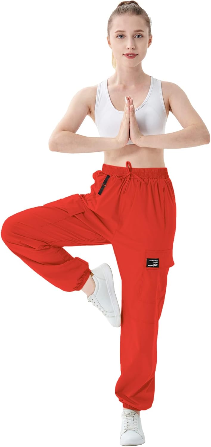 SANGREEr Waterproof Highly Durable Womens Jogger Pants