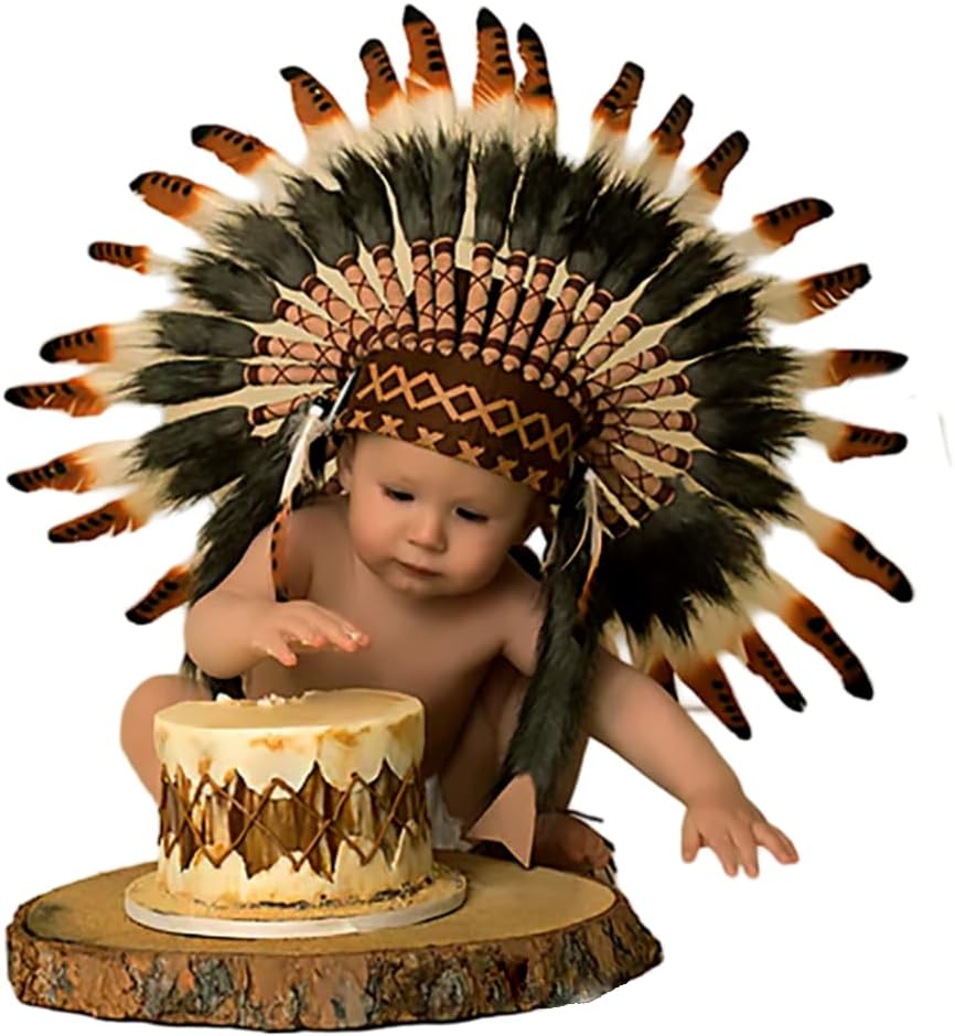 Feather Fashion Statement Toddler Headdress