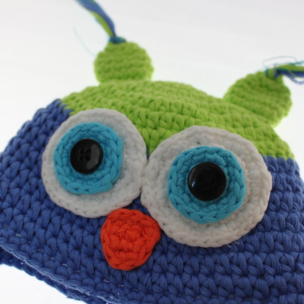 Cute Owl Knit Cap for Babies