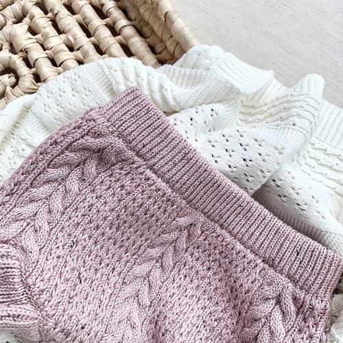 YEAHDOR Toddler Bloomers for Boys Girls Comfortable Knit Cable Underwear