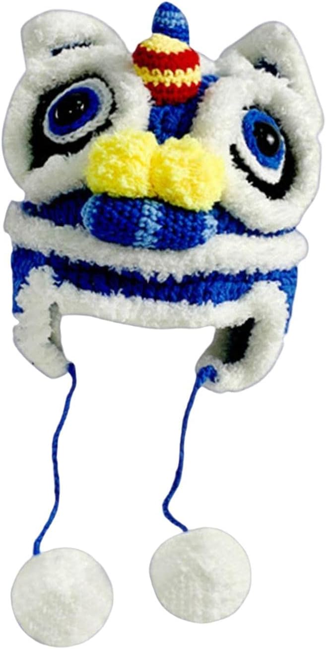Almencla Traditional Chinese New Year Crocheted Hat