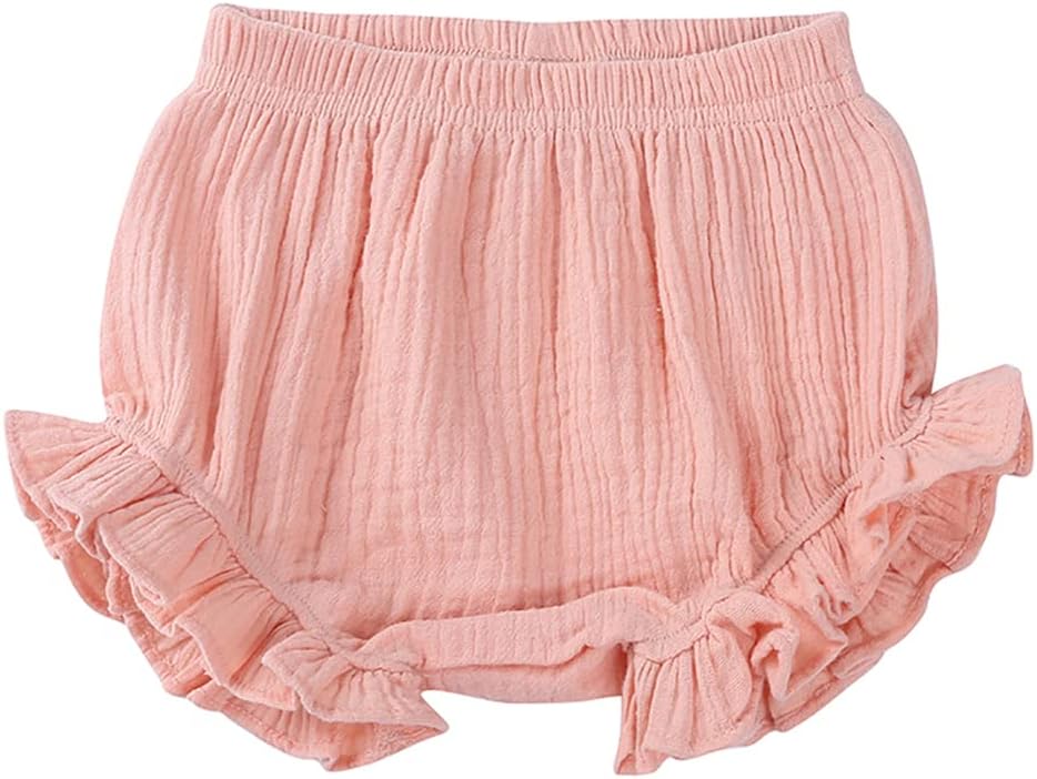 MYGBCPJSPerfect 3-Pack Toddler Cotton Linen Blend Bloomer Shorts